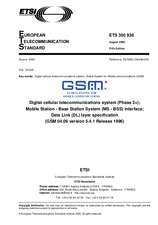 Die Norm ETSI ETS 300938-ed.5 7.9.2000 Ansicht