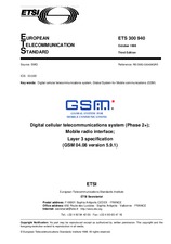 Die Norm ETSI ETS 300940-ed.3 30.10.1998 Ansicht