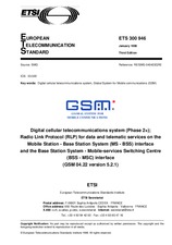 Die Norm ETSI ETS 300946-ed.3 30.1.1998 Ansicht