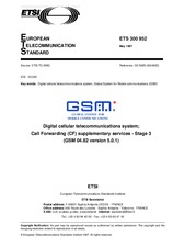 Die Norm ETSI ETS 300952-ed.1 30.5.1997 Ansicht