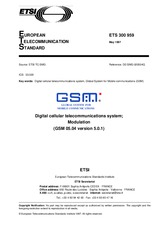 Die Norm ETSI ETS 300959-ed.1 15.5.1997 Ansicht