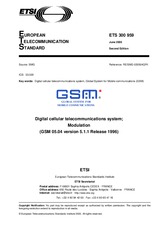 Die Norm ETSI ETS 300959-ed.2 30.6.2000 Ansicht