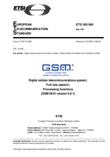 Die Norm ETSI ETS 300960-ed.1 30.5.1997 Ansicht