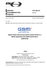 Die Norm ETSI ETS 300974-ed.1 30.5.1997 Ansicht