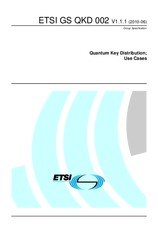 Die Norm ETSI GS QKD 002-V1.1.1 4.6.2010 Ansicht