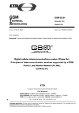 Die Norm ETSI GTS GSM 02.01-V5.0.0 15.12.1995 Ansicht