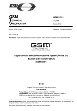 Die Norm ETSI GTS GSM 02.91-V5.1.0 31.7.1996 Ansicht