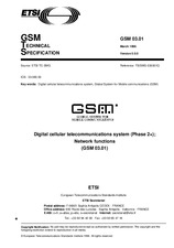 Die Norm ETSI GTS GSM 03.01-V5.0.0 30.3.1996 Ansicht