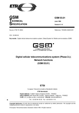 Die Norm ETSI GTS GSM 03.01-V5.1.0 30.5.1996 Ansicht