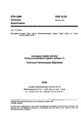 Die Norm ETSI GTS 03.05-V3.2.0 1.1.1995 Ansicht