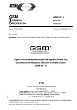 Die Norm ETSI GTS GSM 03.13-V5.0.0 30.3.1996 Ansicht