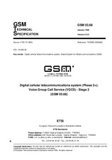 Die Norm ETSI GTS GSM 03.68-V5.0.0 15.2.1996 Ansicht