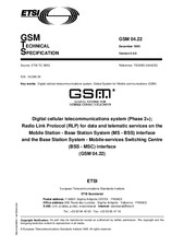 Die Norm ETSI GTS GSM 04.22-V5.0.0 15.2.1996 Ansicht