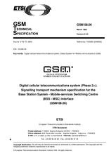 Die Norm ETSI GTS GSM 08.06-V5.0.0 30.3.1996 Ansicht