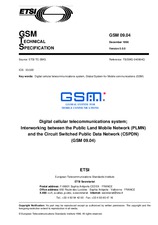 Die Norm ETSI GTS GSM 09.04-V5.0.0 30.12.1996 Ansicht