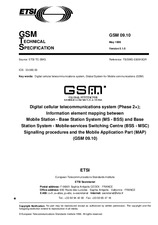 Die Norm ETSI GTS GSM 09.10-V5.1.0 30.5.1996 Ansicht