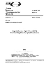 Ansicht ETSI I-ETS 300101-ed.1 1.2.1993
