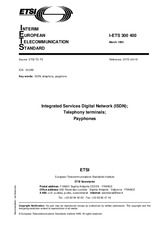 Die Norm ETSI I-ETS 300400-ed.1 15.3.1995 Ansicht