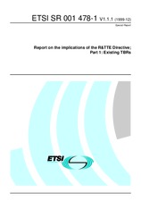 Die Norm ETSI SR 001478-1-V1.1.1 15.12.1999 Ansicht