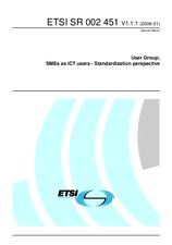 Die Norm ETSI SR 002451-V1.1.1 10.1.2006 Ansicht