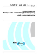 Die Norm ETSI SR 002959-V1.1.1 1.8.2011 Ansicht