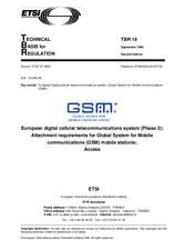 Die Norm ETSI TBR 019-ed.2 30.9.1996 Ansicht