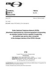 Die Norm ETSI TBR 038-ed.1 15.5.1998 Ansicht