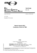 Die Norm ETSI TCRTR 003-ed.1 27.3.1992 Ansicht