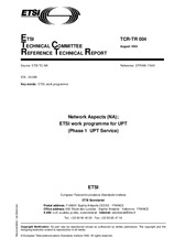 Die Norm ETSI TCRTR 004-ed.1 11.8.1992 Ansicht