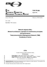 Die Norm ETSI TCRTR 008-ed.1 17.8.1993 Ansicht