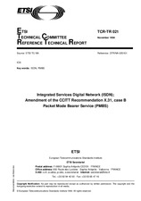 Die Norm ETSI TCRTR 021-ed.1 15.11.1994 Ansicht