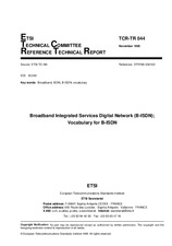 Die Norm ETSI TCRTR 044-ed.1 30.11.1995 Ansicht