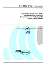 Die Norm ETSI TR 100815-V1.1.1 12.2.1999 Ansicht