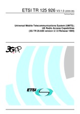 Ansicht ETSI TR 125926-V3.0.0 31.3.2000