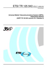 Ansicht ETSI TR 125943-V5.0.0 31.3.2002