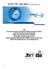 Die Norm ETSI TR 136903-V10.3.0 8.10.2013 Ansicht