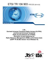 Die Norm ETSI TR 136903-V10.5.0 24.3.2014 Ansicht