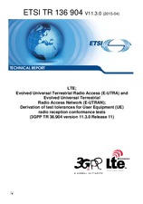 Die Norm ETSI TR 136904-V11.3.0 15.4.2015 Ansicht