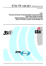 Die Norm ETSI TR 136921-V10.0.0 27.5.2011 Ansicht