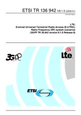 Die Norm ETSI TR 136942-V8.1.0 29.1.2009 Ansicht