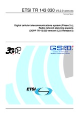 Die Norm ETSI TR 143030-V5.2.0 30.6.2005 Ansicht