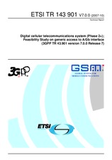 Die Norm ETSI TR 143901-V7.0.0 24.10.2007 Ansicht