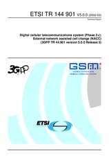 Die Norm ETSI TR 144901-V5.0.0 31.3.2002 Ansicht