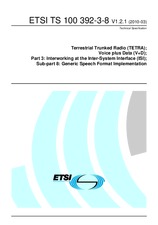 Die Norm ETSI TS 100392-3-8-V1.2.1 5.3.2010 Ansicht