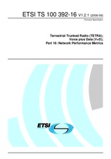 Die Norm ETSI TS 100392-16-V1.2.1 14.9.2006 Ansicht