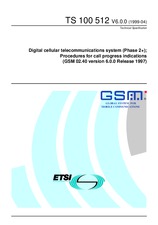 Die Norm ETSI TS 100512-V6.0.0 30.4.1999 Ansicht