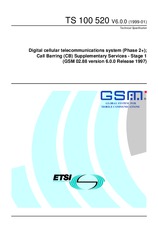 Die Norm ETSI TS 100520-V6.0.0 22.1.1999 Ansicht