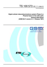 Die Norm ETSI TS 100573-V6.1.1 31.7.1998 Ansicht