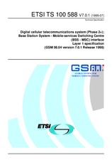 Die Norm ETSI TS 100588-V7.0.1 30.7.1999 Ansicht