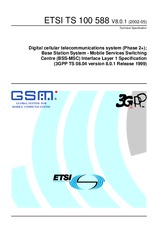 Die Norm ETSI TS 100588-V8.0.1 31.5.2002 Ansicht